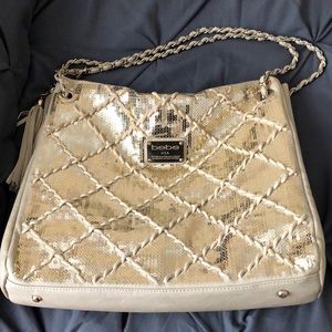 Bebe gold bag
